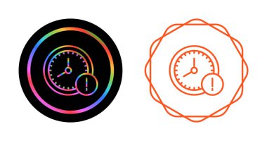 zaman simgeleri beyaz arkaplanda izole edildi