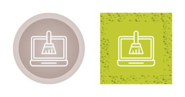 Bilgisayarlı Bilgisayar Temizleme, Süpürge, Duster, Vektör Resimleri