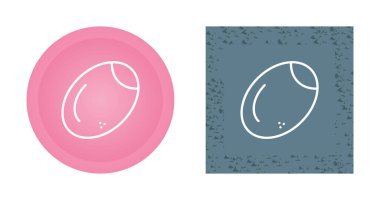 Beyaz arkaplanda izole edilmiş zeytin simgeleri kümesi, vektör illüstrasyonu 