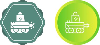 Siper kesici simgesi vektör illüstrasyon tasarımı