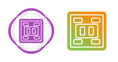 Priz veya soket simgesi vektör çizimi