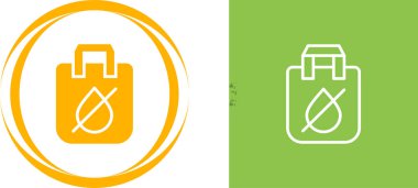 Basit bir şekilde ayarlanmış profesyonel simge, su geçirmez çanta