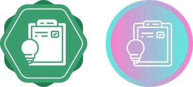 belge simgesi. Düz renk. vektör illüstrasyonu.