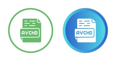 Dosya uzantısı simgeleri kümesi, vektör illüstrasyonu basit tasarım