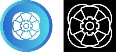 Life Ring web simgeleri vektör illüstrasyonunu ayarla