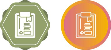 Pano web simgesi, vektör çizim