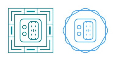 Ağ Eklenmiş Depolama Vektörü Simgeleri Beyaz Arkaplanda tecrit edildi 