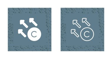Şekil değiştiren simgeleri ayarlandı, vektör illüstrasyonu 