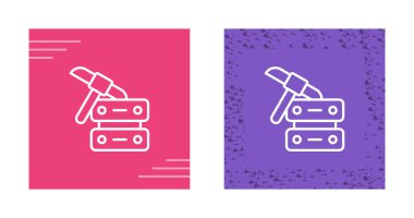 Veri Madencilik simgeleri ayarlandı, vektör illüstrasyonu