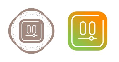 Pulse wait simge vektör illüstrasyon tasarımı