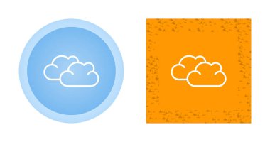 bulut Icons set, vektör çizim 