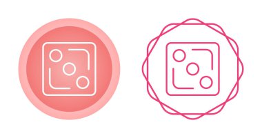 zar simgesi vektör çizimi 