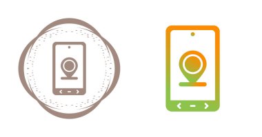 akıllı telefon simgeleri ayarlandı, vektör illüstrasyonu basit tasarım
