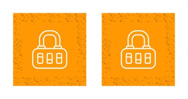 kilit simgeleri ayarlandı, vektör illüstrasyonu basit tasarım