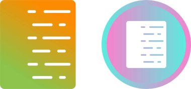 Belge hizalama sağ simgeleri ayarlandı, vektör illüstrasyonu