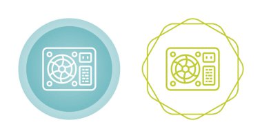 Klima web simgeleri vektör illüstrasyonu