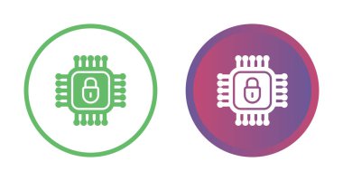 Devre kartı simgeleri. vektör illüstrasyonu    