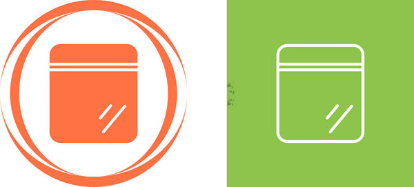 Ziploc bag icon vector illustration  design