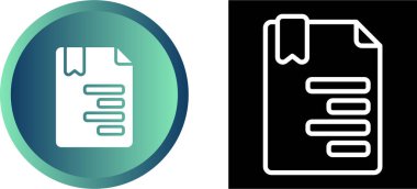 Simge vektör çiziminin sol hizası