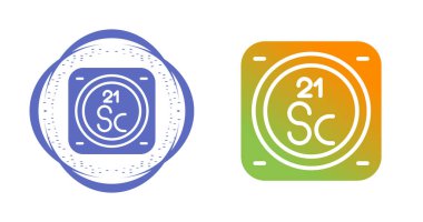 Beyaz arkaplanda kimyasal elementlerin web illüstrasyonu