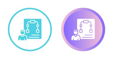 bilgisayar arayüzü vektör çizgisi simgesi