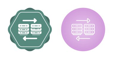 bulut göç simgesi vektör illüstrasyon tasarımı