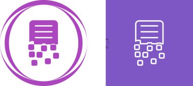 Sunucu simgesi vektör illüstrasyon tasarımı