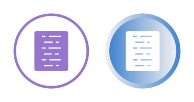 Belge simgeler kümesi, vektör çizim