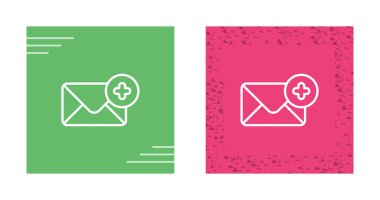 Satır dizaynında e- posta, simge ekle. Beyaz arkaplan vektörü üzerinde oluşturun, ekleyin, e- posta, yeni, ileti, komut, taslak. E- posta düzenlenebilir vuruş simgesi oluştur