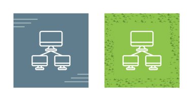 Ağ İzleme Web simgesi vektör illüstrasyonu