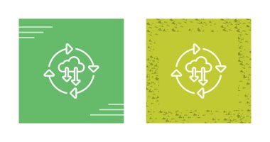 Sürekli Sevkiyat simgeleri belirlendi, vektör illüstrasyonu 