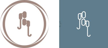 Kulaklık web simgeleri, vektör illüstrasyonu       