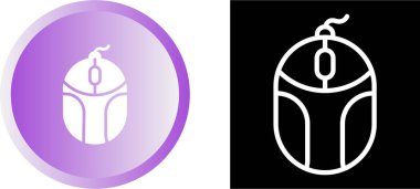 Beyaz arkaplanda izole edilmiş bilgisayar fare simgesi seti 