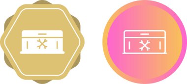 satır tarayıcı simgesi vektör illüstrasyon tasarımı