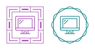 izleyici simgeleri vektör illüstrasyonunu ayarla 