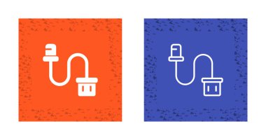 Cable Ferrule simgelerinin vektör illüstrasyonu