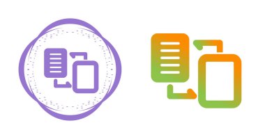 belge göçü. Web simgeleri basit illüstrasyon ayarlar