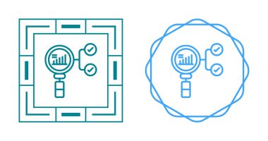 Prescriptive Analytics web simgesi vektör illüstrasyonu