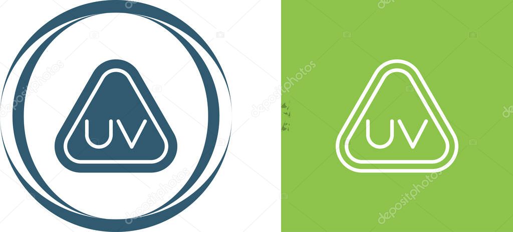 Ultraviolet Rays icon set vector illustration
