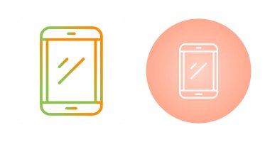  Çalışan ekranlar web simgelerine sahip basit akıllı telefonlar