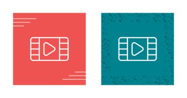 video oynatıcı simgeleri ayarlandı, vektör illüstrasyonu 