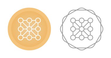 Dernek Kuralları web simgesi vektör illüstrasyonu