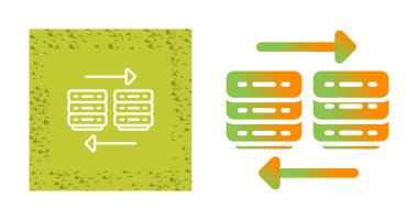 bulut göç simgeleri ayarlandı, vektör illüstrasyon tasarımı