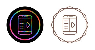 e kitap okuyucu simgeleri ayarlandı, vektör illüstrasyonu 