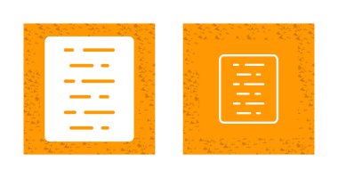 Belge simgeler kümesi, vektör çizim