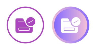 accept docs icon sign vector illustration 