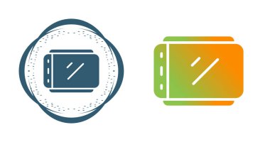düz ekran vektör illüstrasyonu.