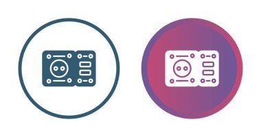 elektrik soket simgeleri ayarlandı, basit illüstrasyon