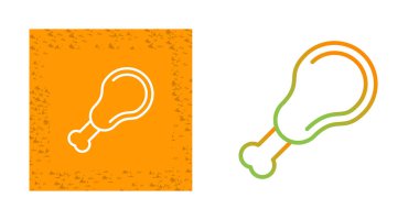 Tavuk budu simgeleri dizilmiş semboller. vektör illüstrasyonu