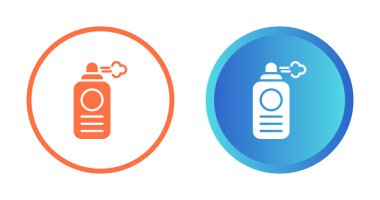  Sprey şişe ikonu vektör çizimi tasarımı